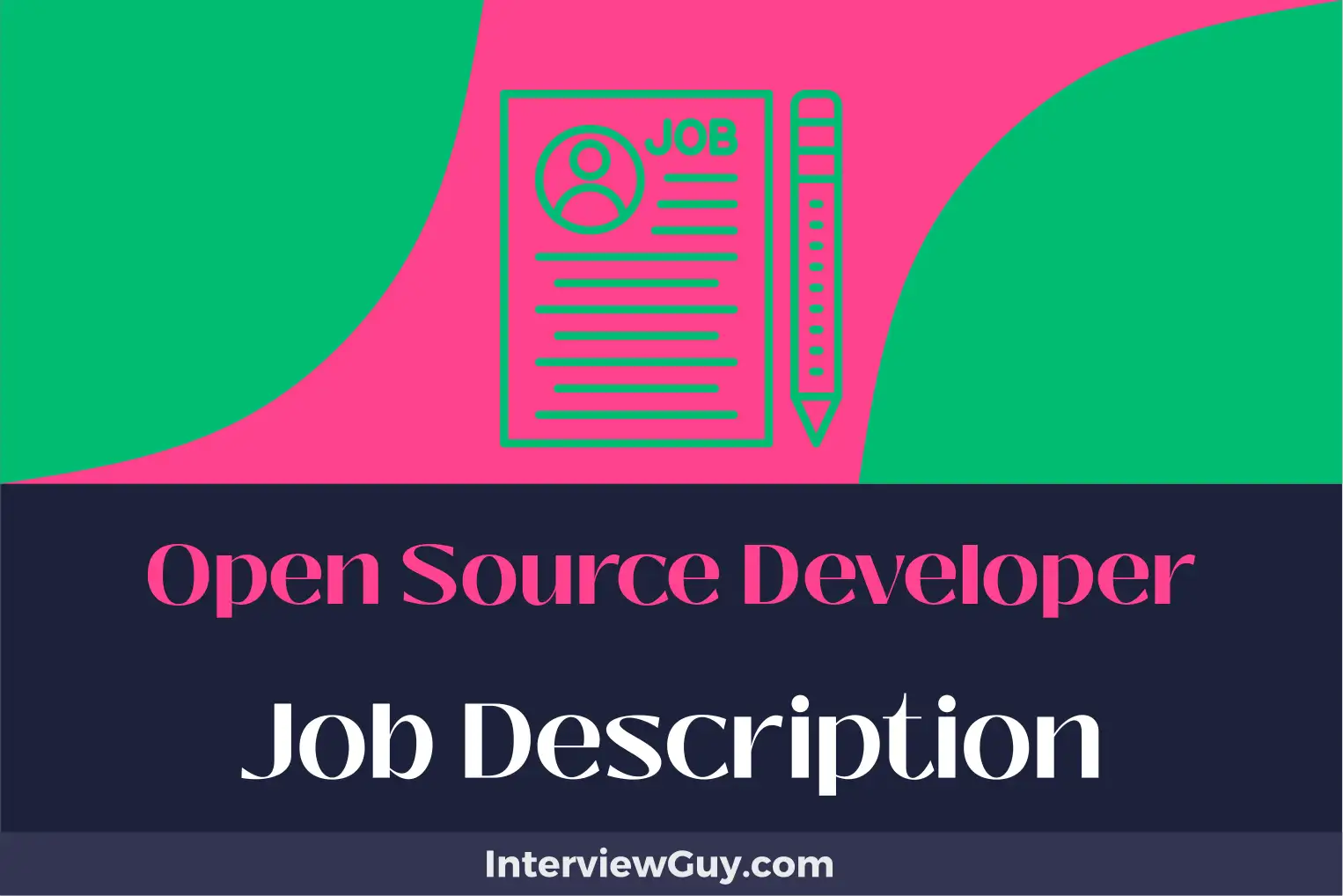 open source developer job description