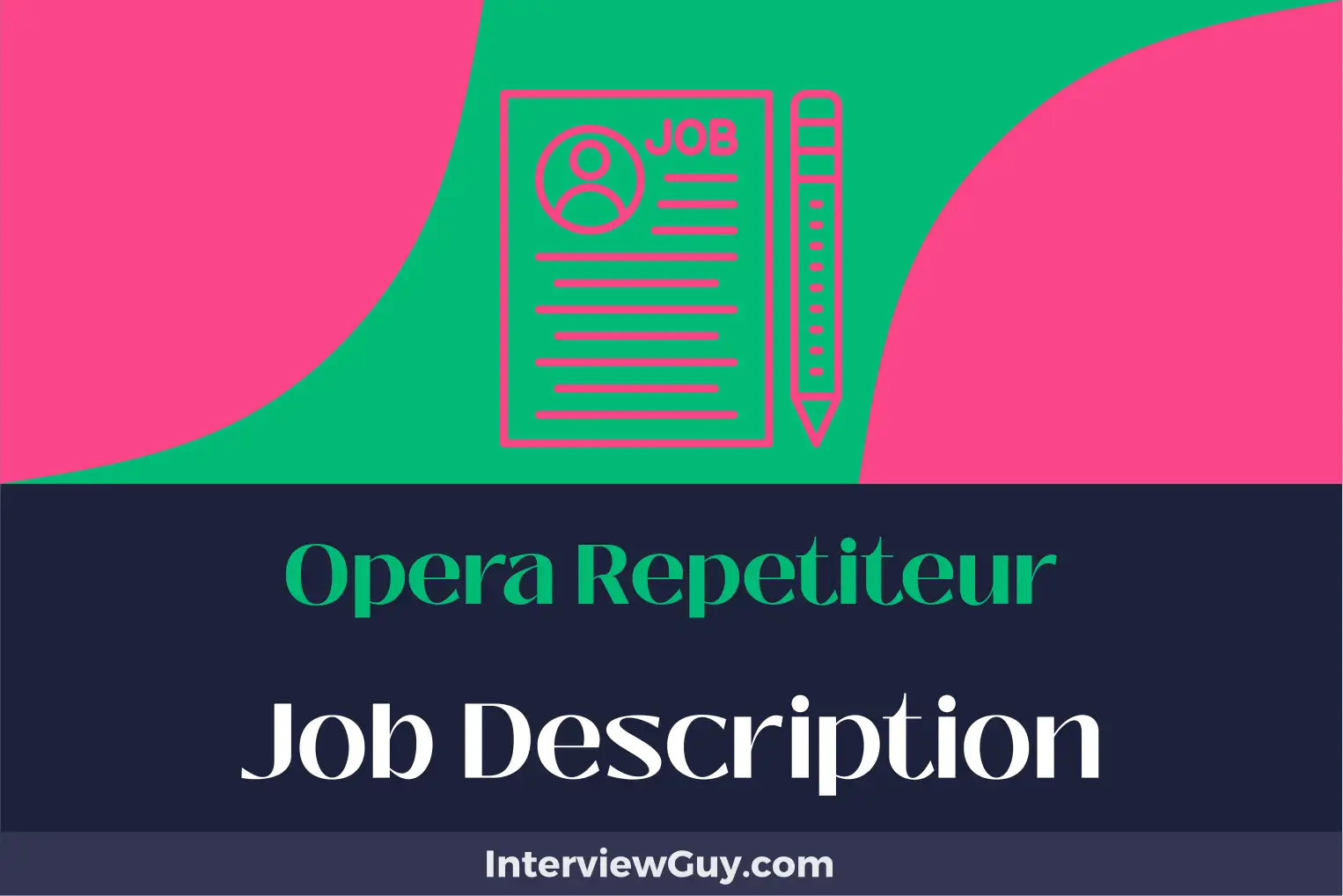 opera repetiteur job description