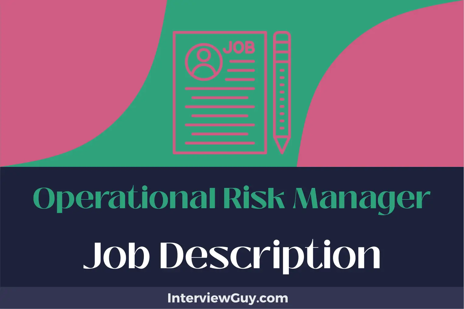 operational risk manager job description