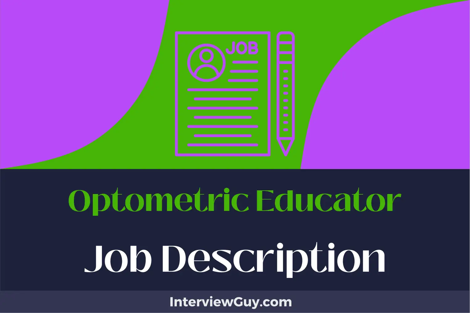 optometric educator job description
