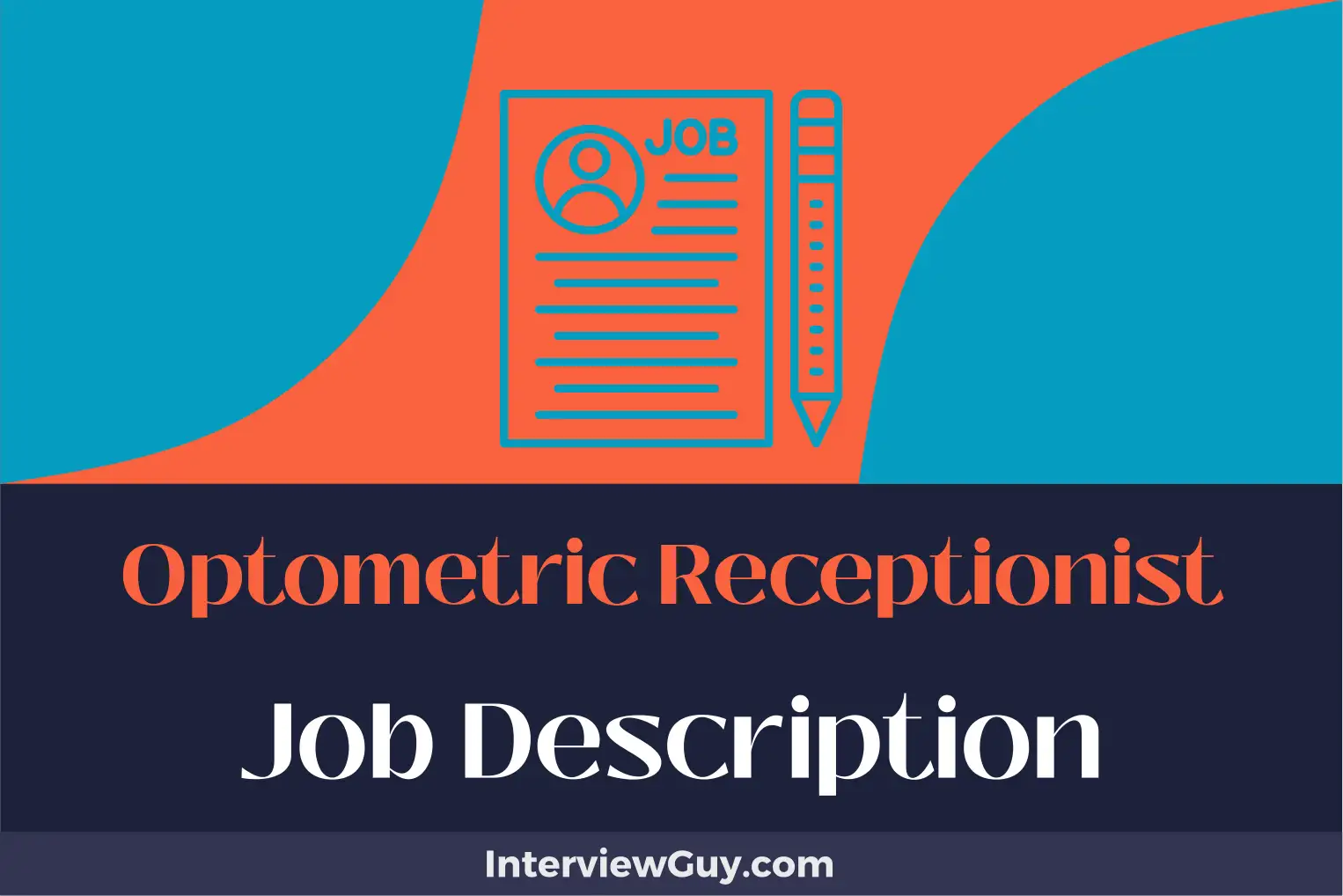 optometric receptionist job description
