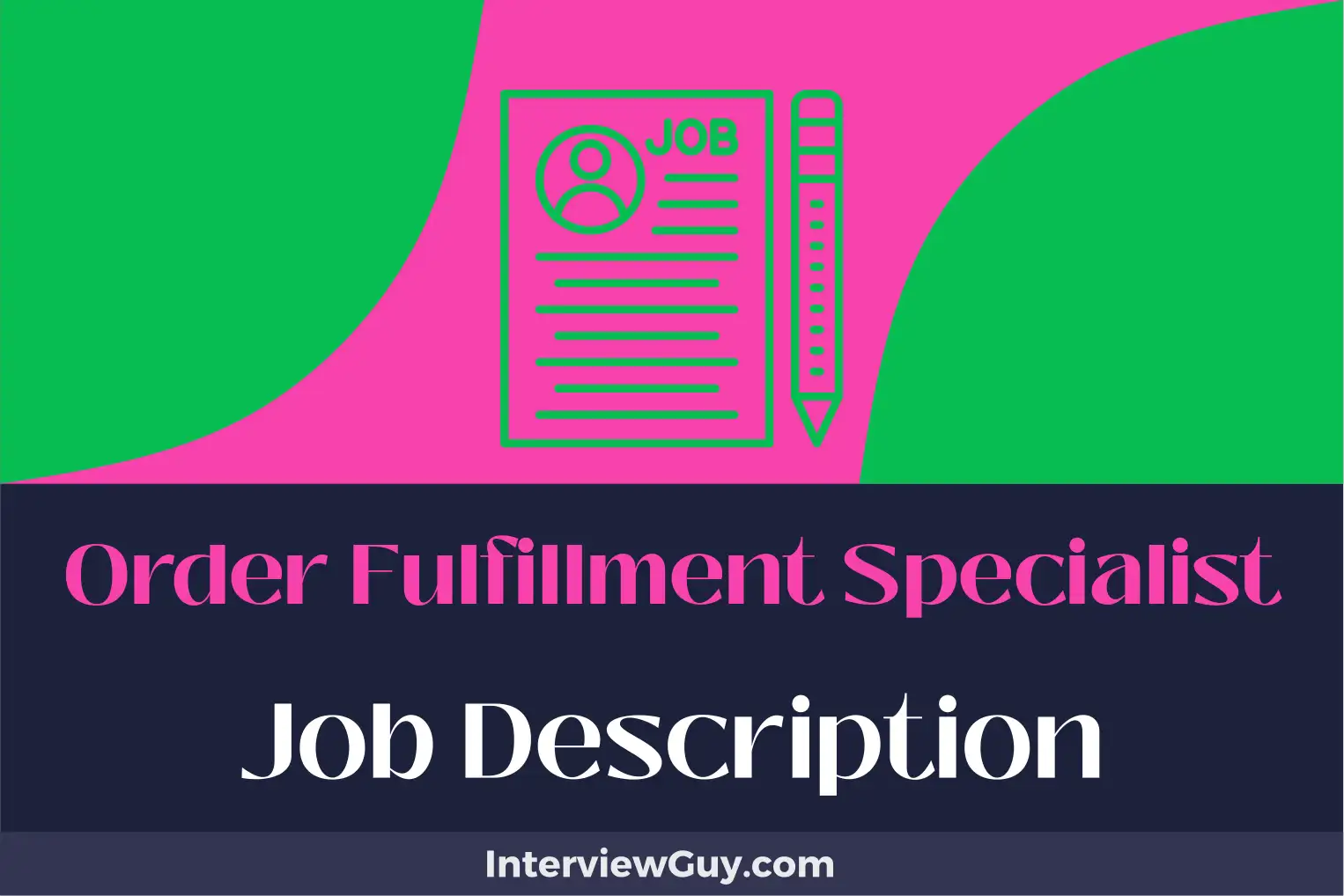 order fulfillment specialist job description