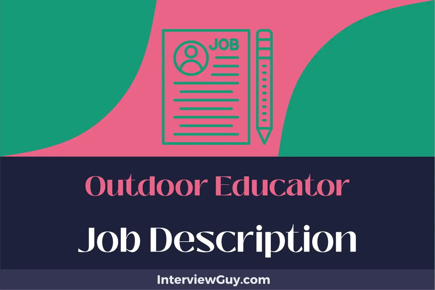outdoor educator job description