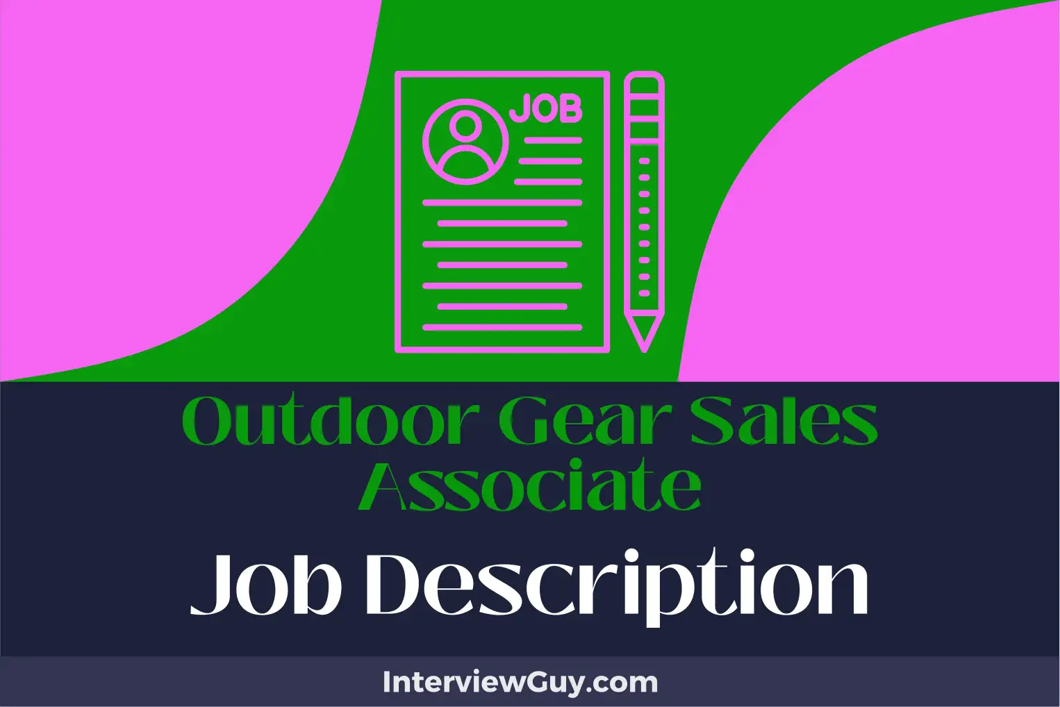 outdoor gear sales associate job description