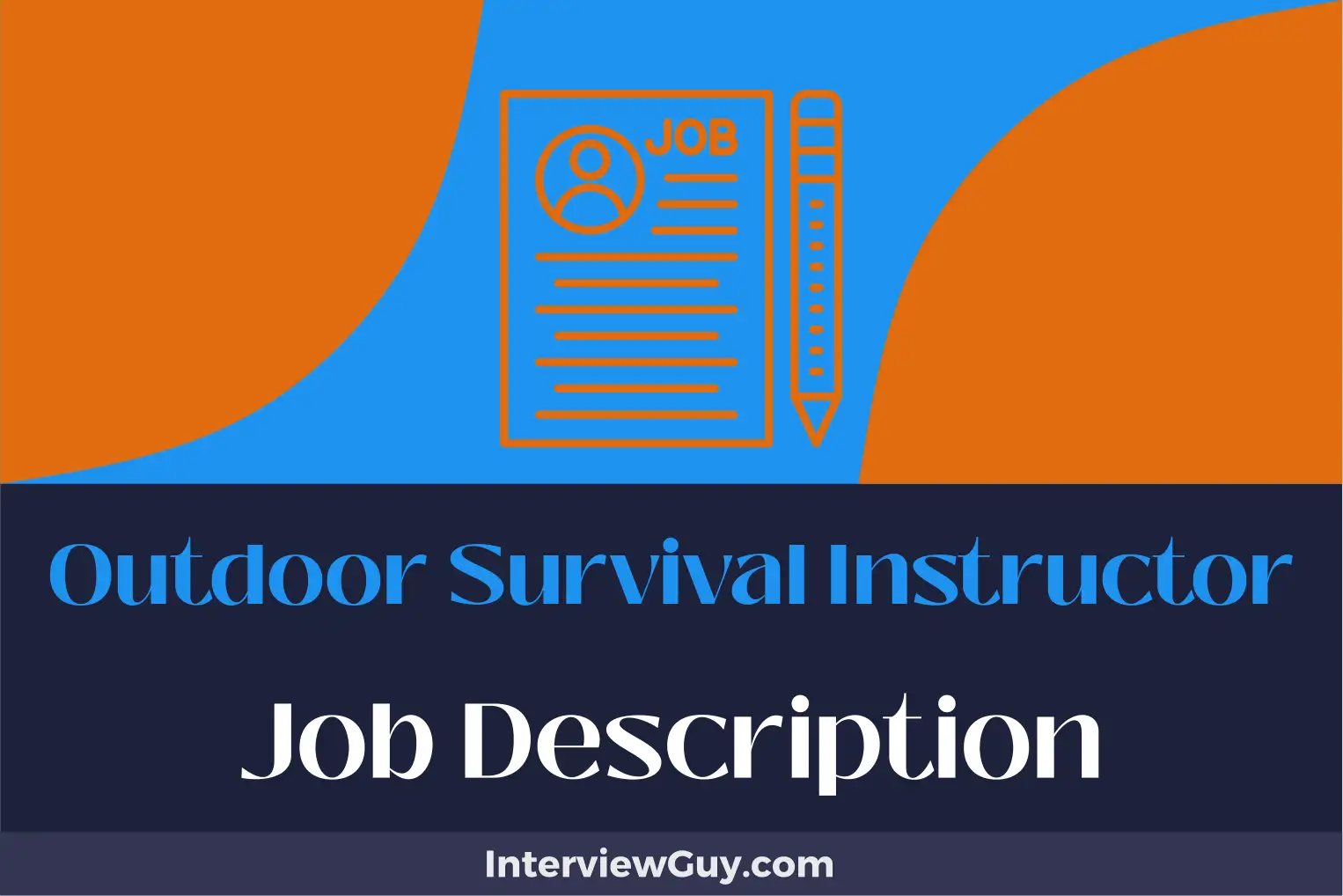 outdoor survival instructor job description