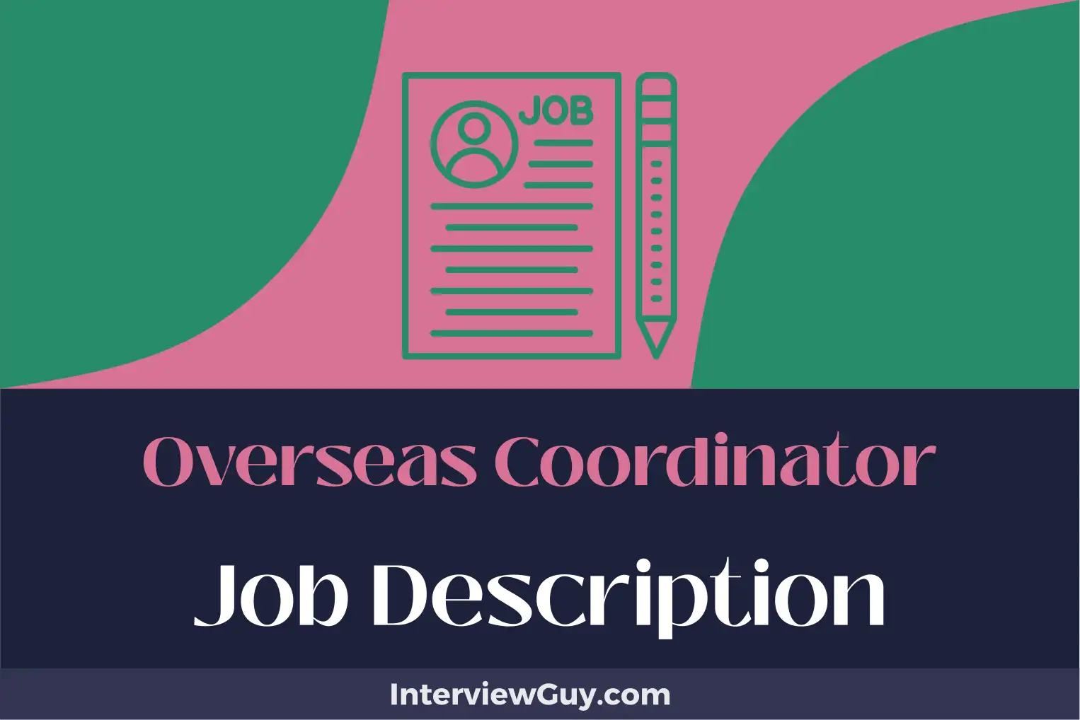 overseas coordinator job description