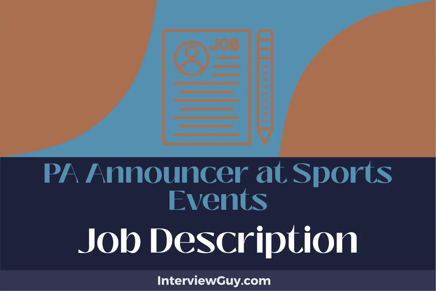 pa announcer at sports events job description