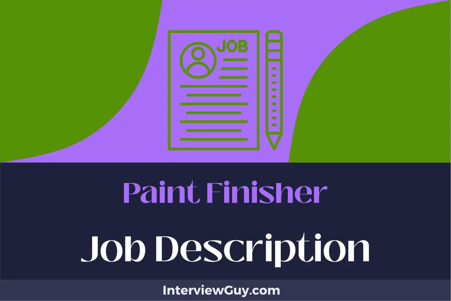 paint finisher job description