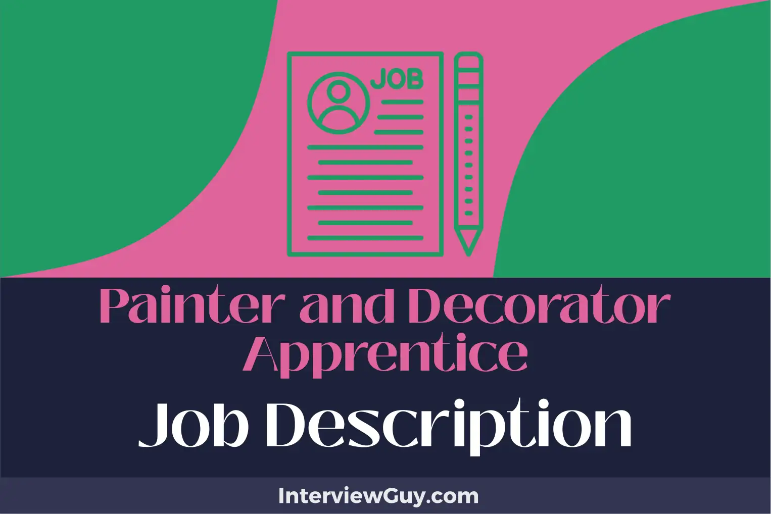 painter and decorator apprentice job description
