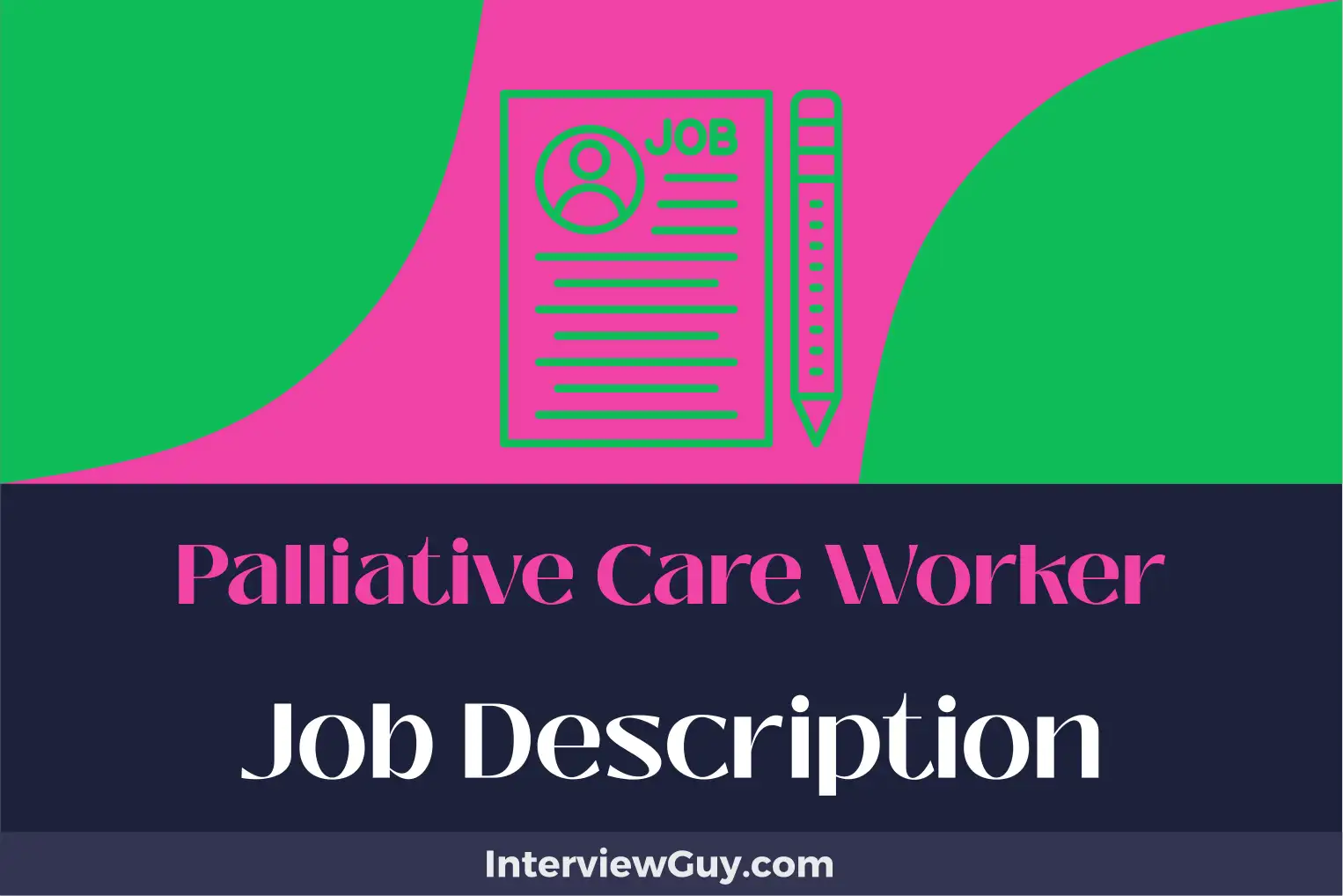palliative care worker job description