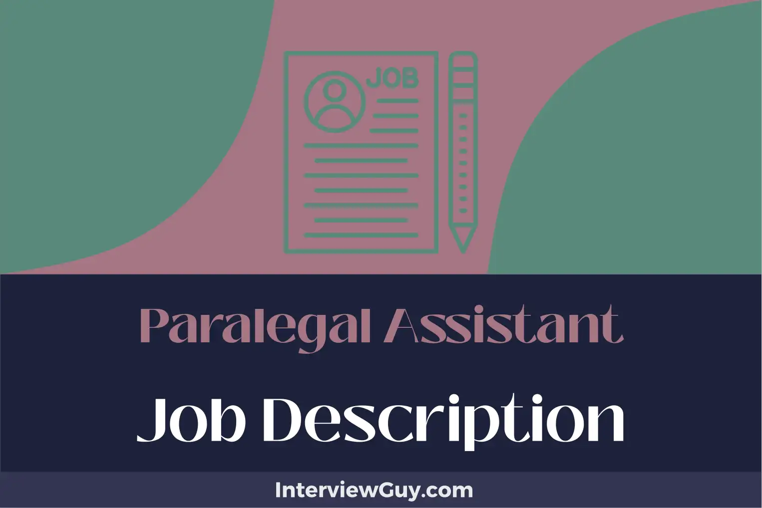 paralegal assistant job description