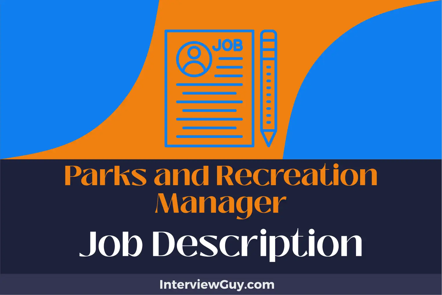 parks and recreation manager job description