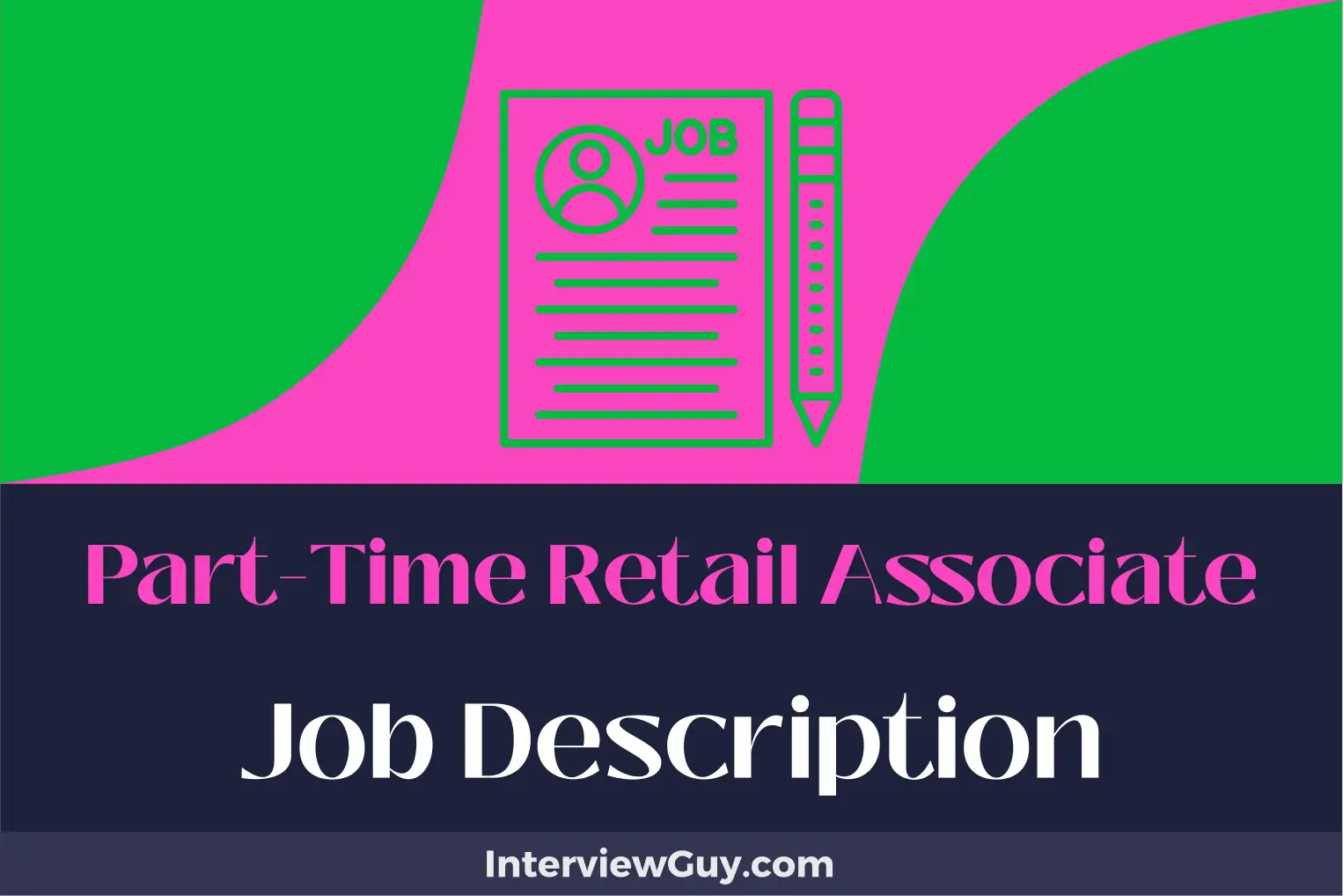 part-time retail associate job description