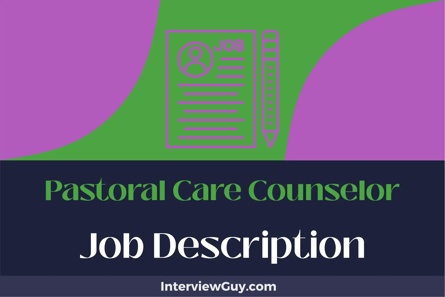 pastoral care counselor job description
