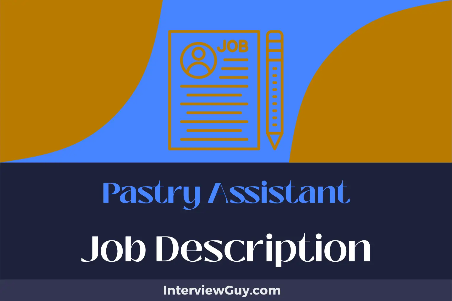 pastry assistant job description
