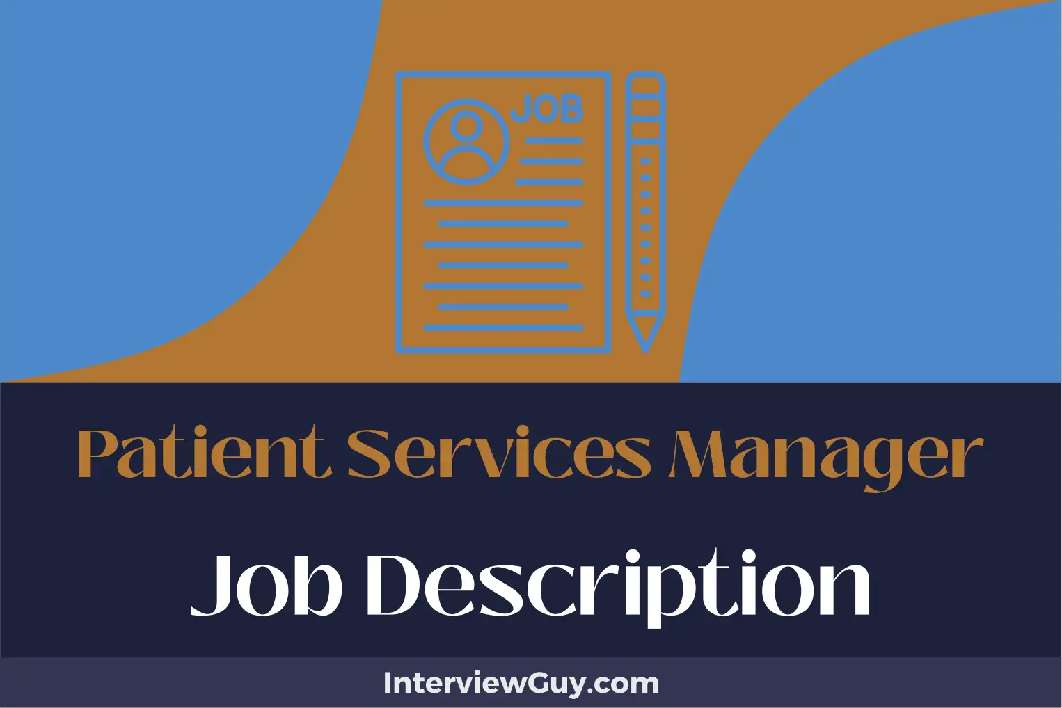 patient services manager job description