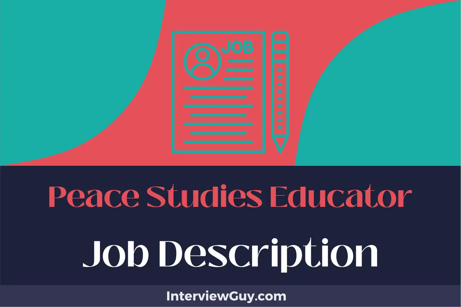 peace studies educator job description