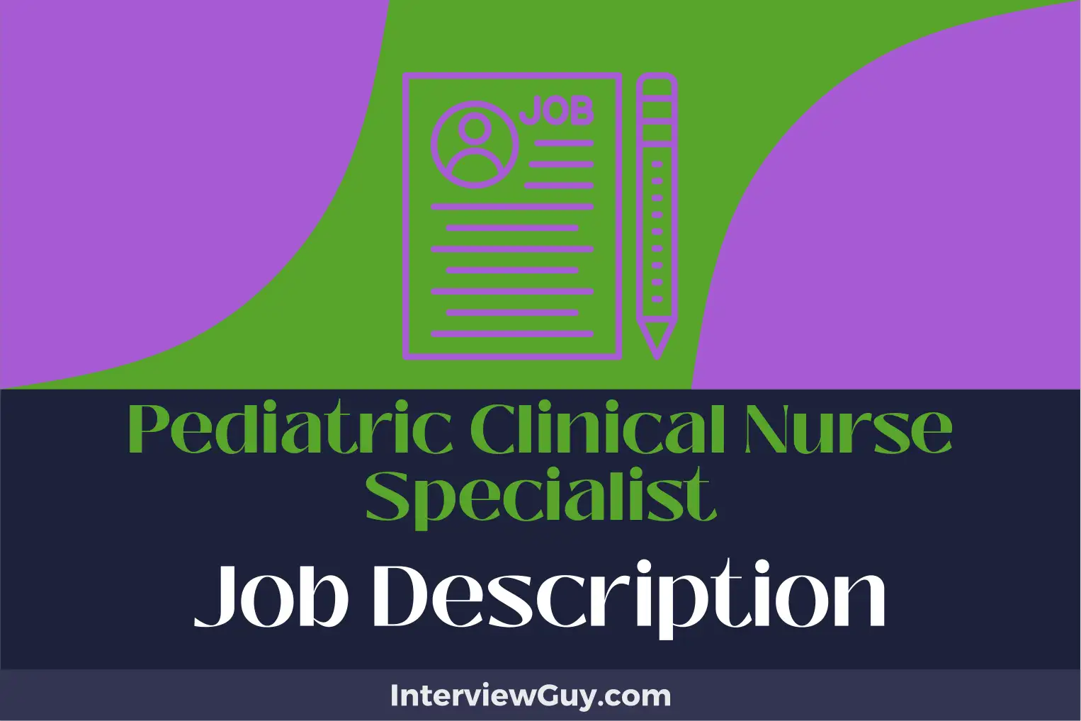 pediatric clinical nurse specialist job description
