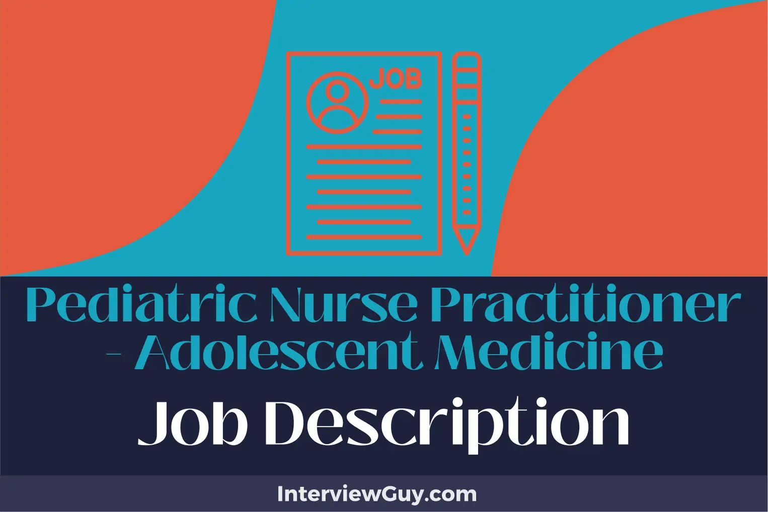 pediatric nurse practitioner - adolescent medicine job description