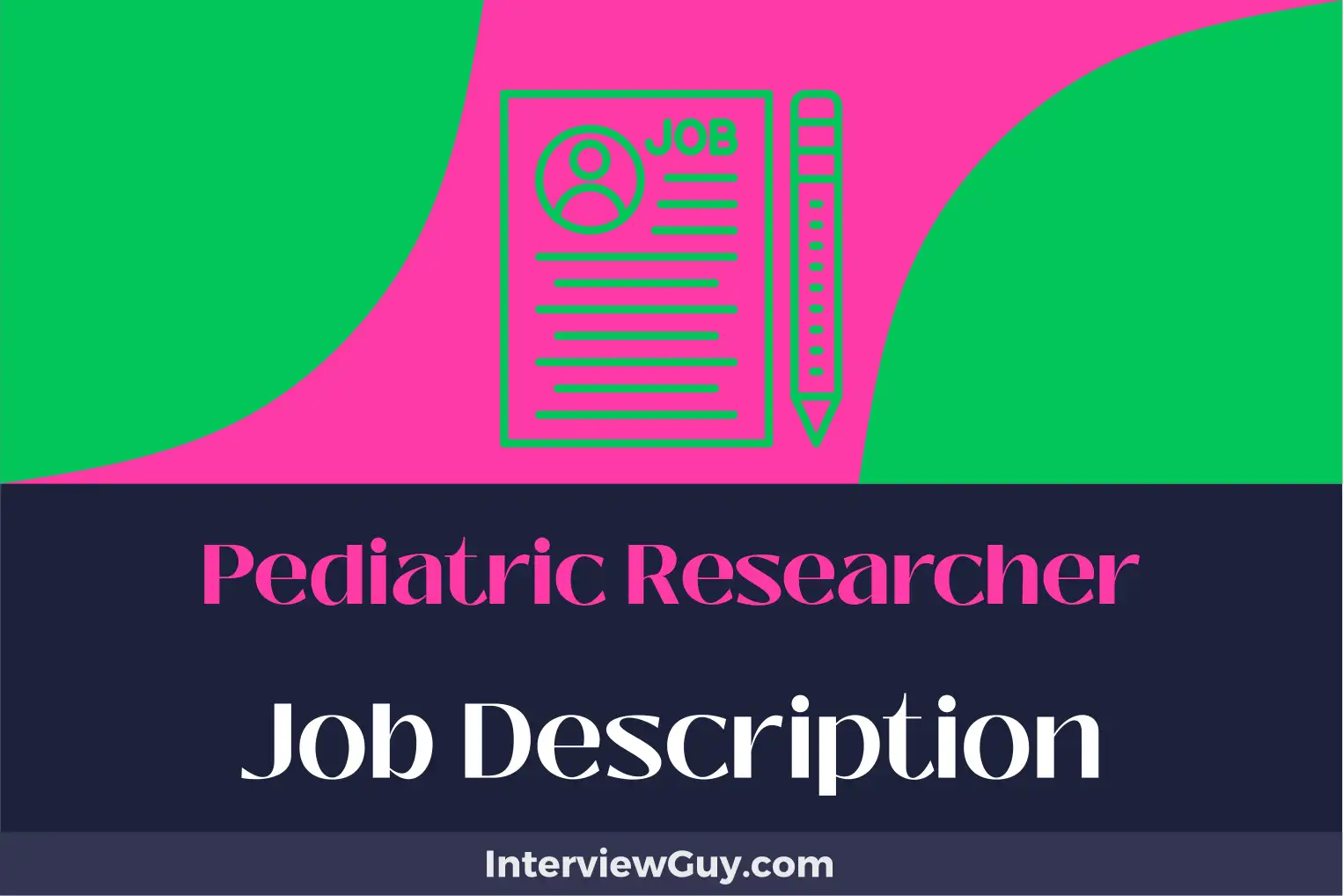 pediatric researcher job description