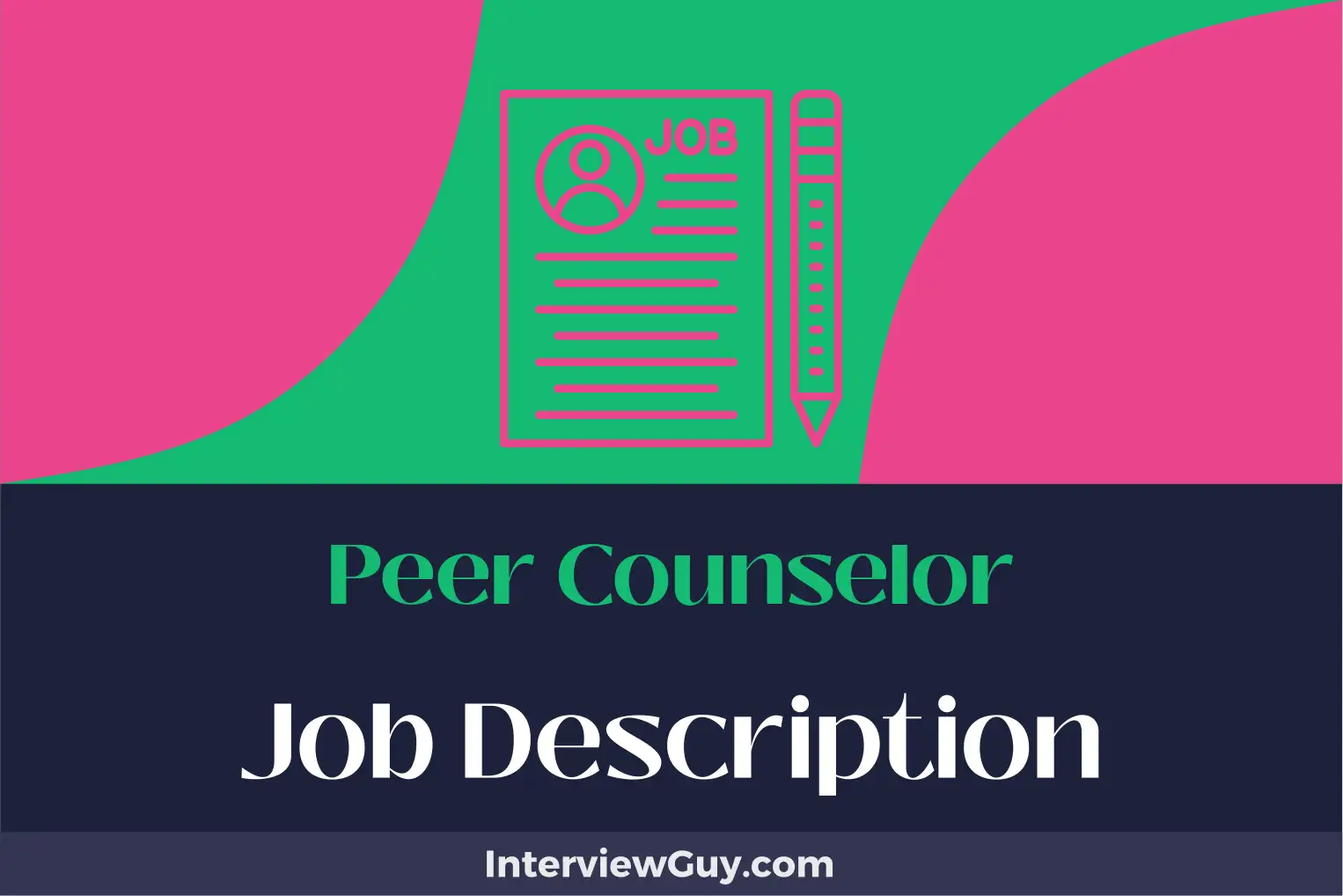 peer counselor job description