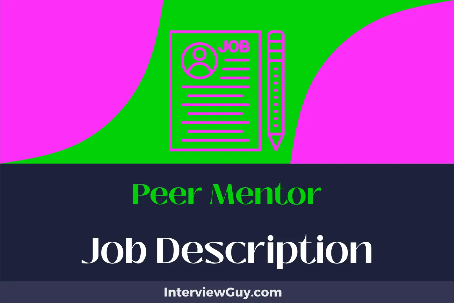 peer mentor job description