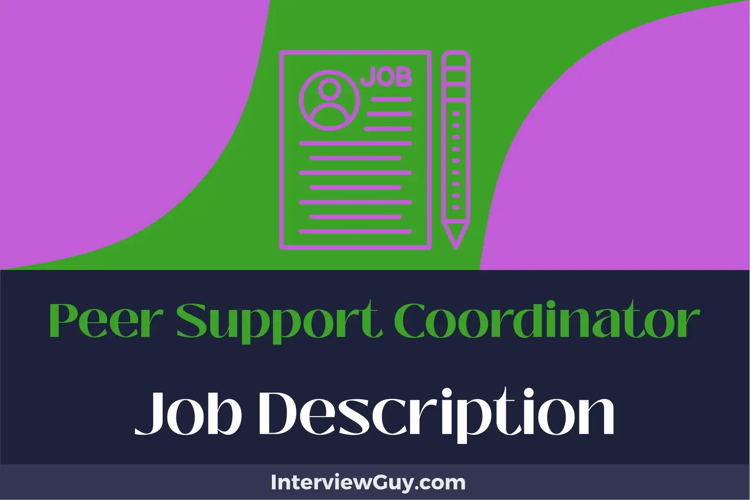 peer support coordinator job description