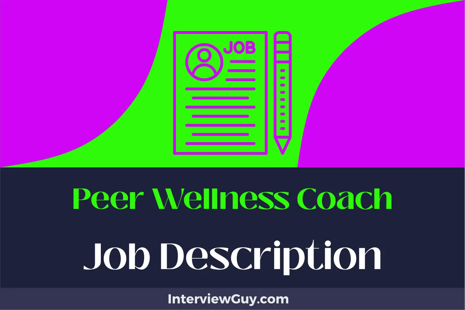 peer wellness coach job description