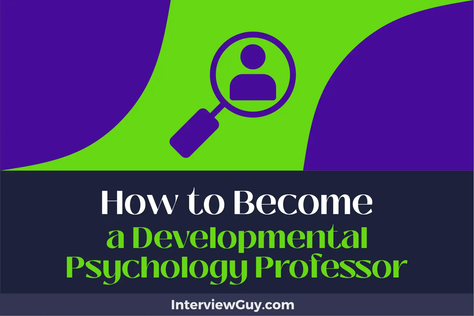 how to become a developmental psychology professor