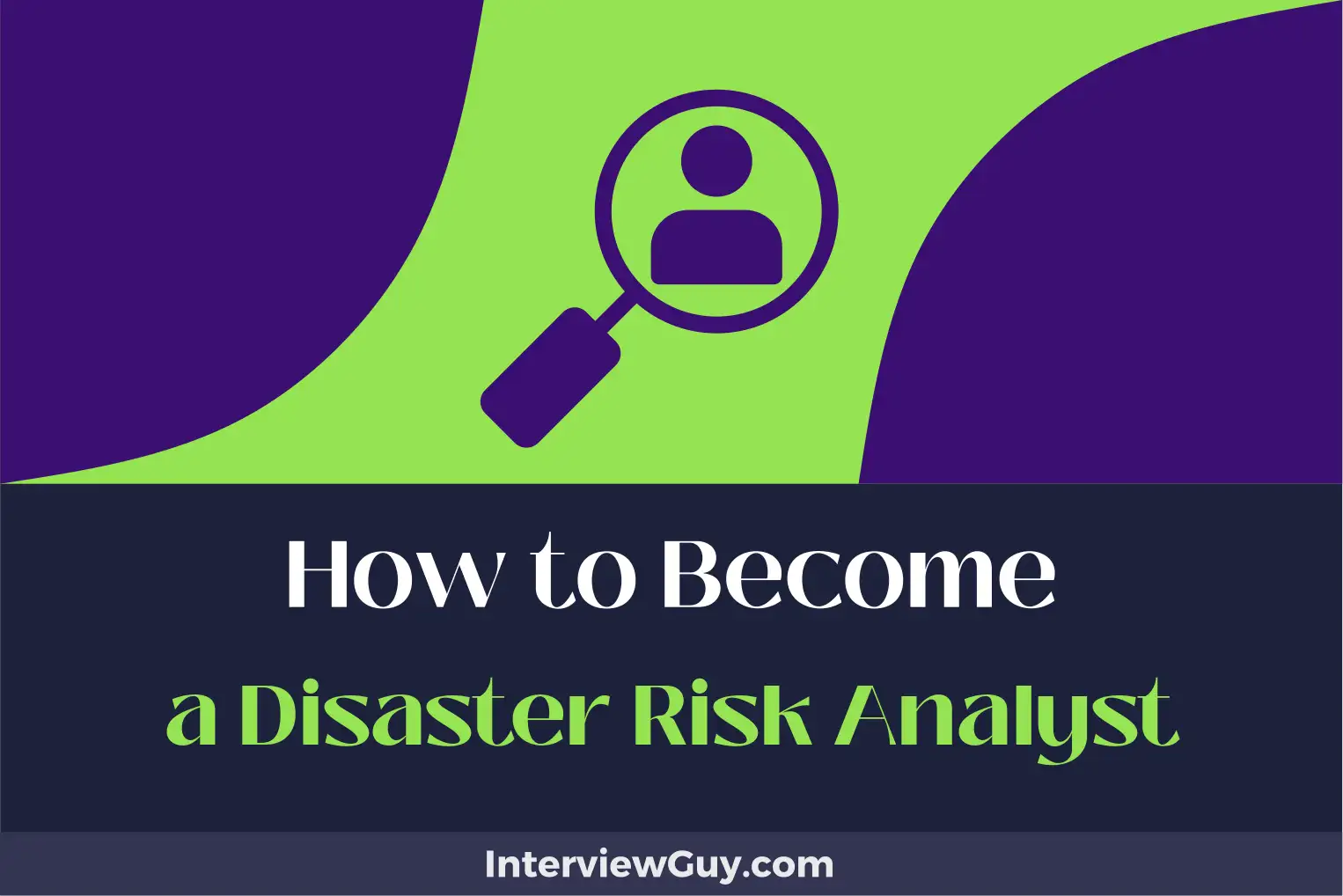how to become a disaster risk analyst