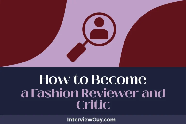 how to become a fashion reviewer and critic