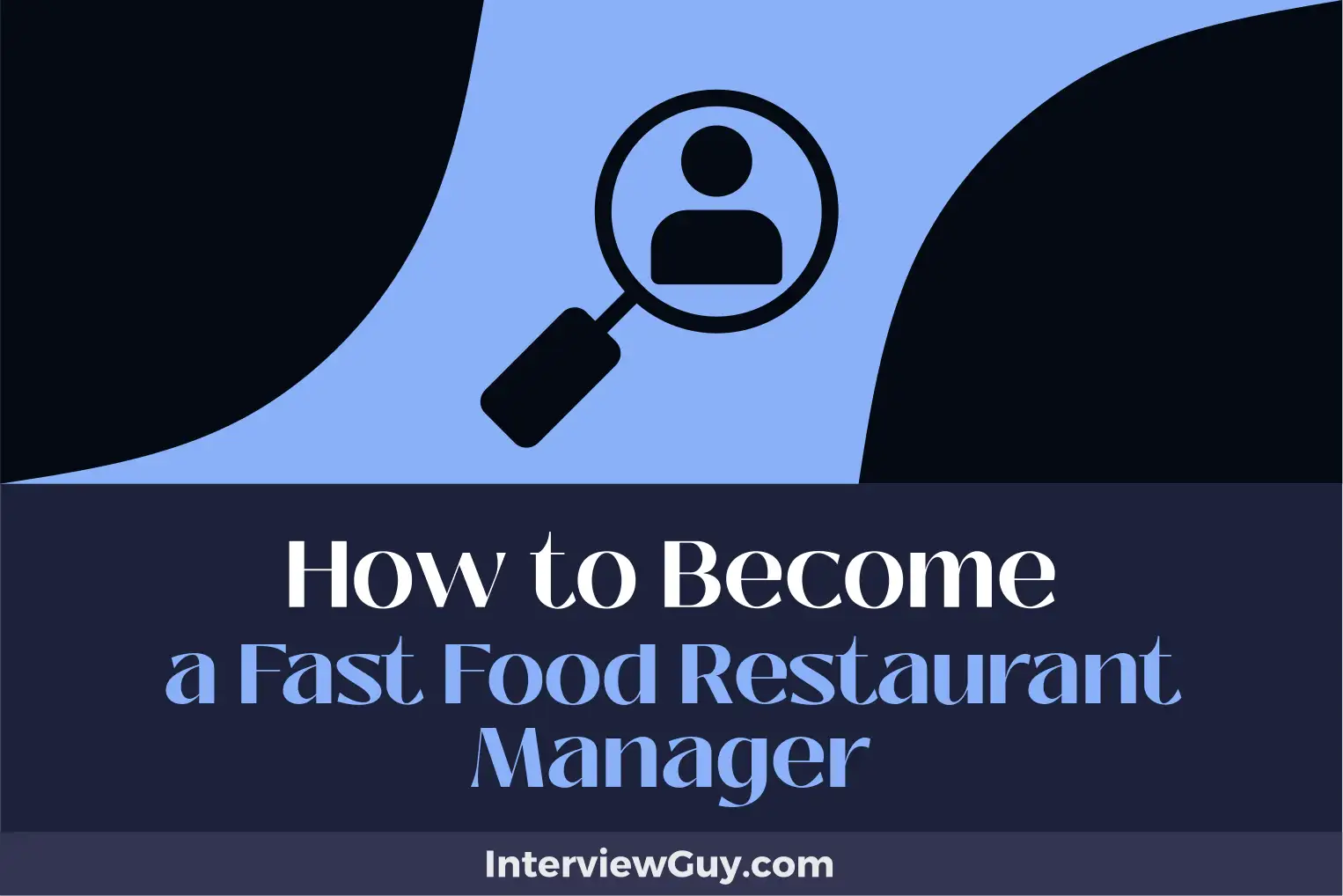 how to become a fast food restaurant manager