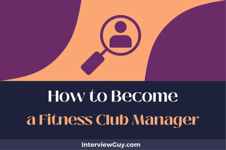 how to become a fitness club manager
