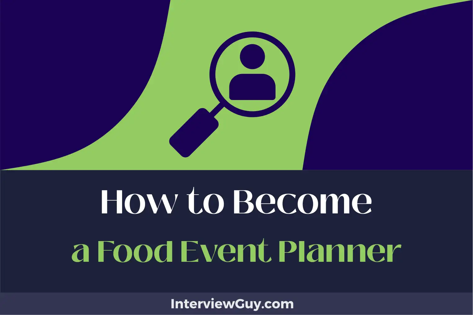 how to become a food event planner