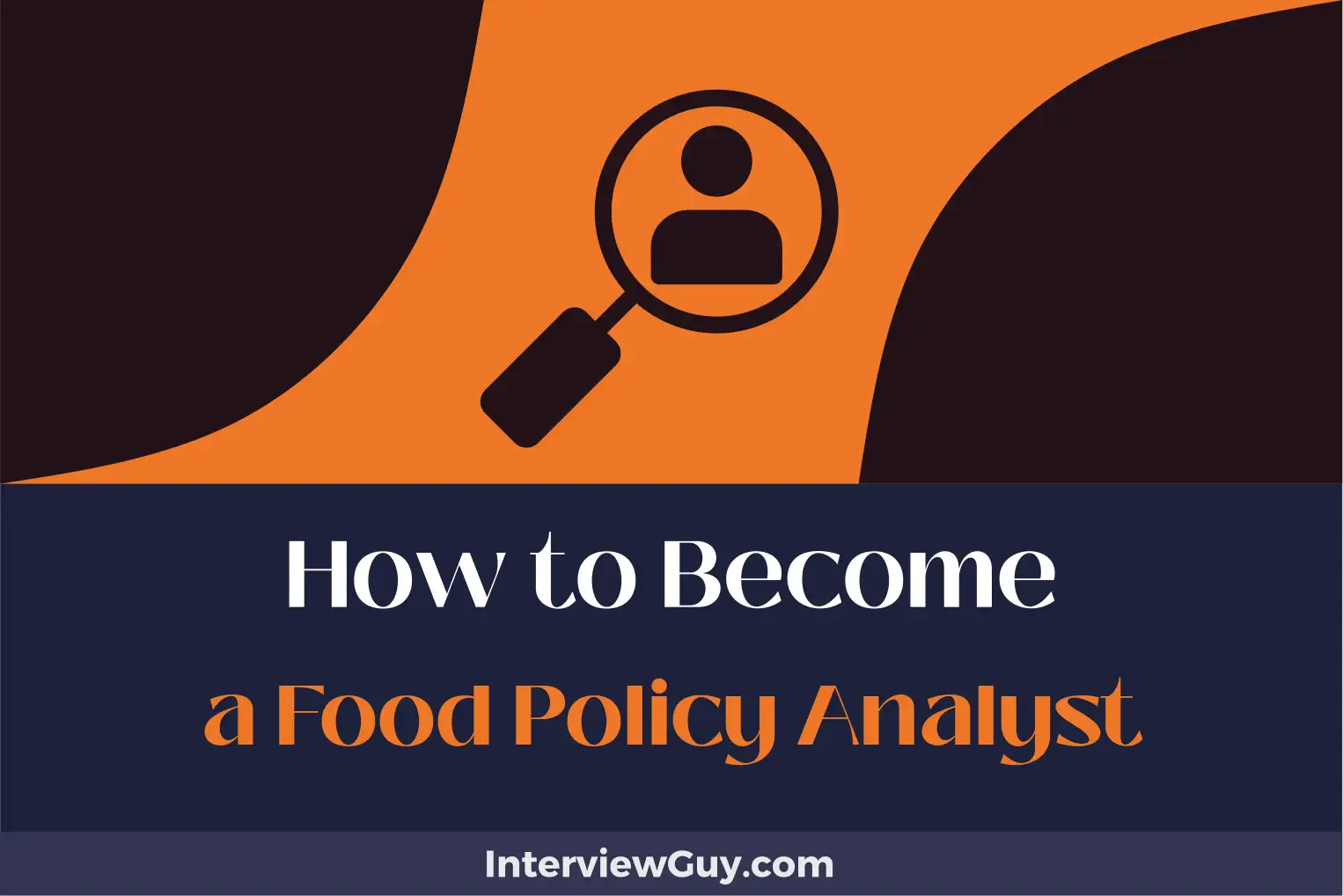 how to become a food policy analyst