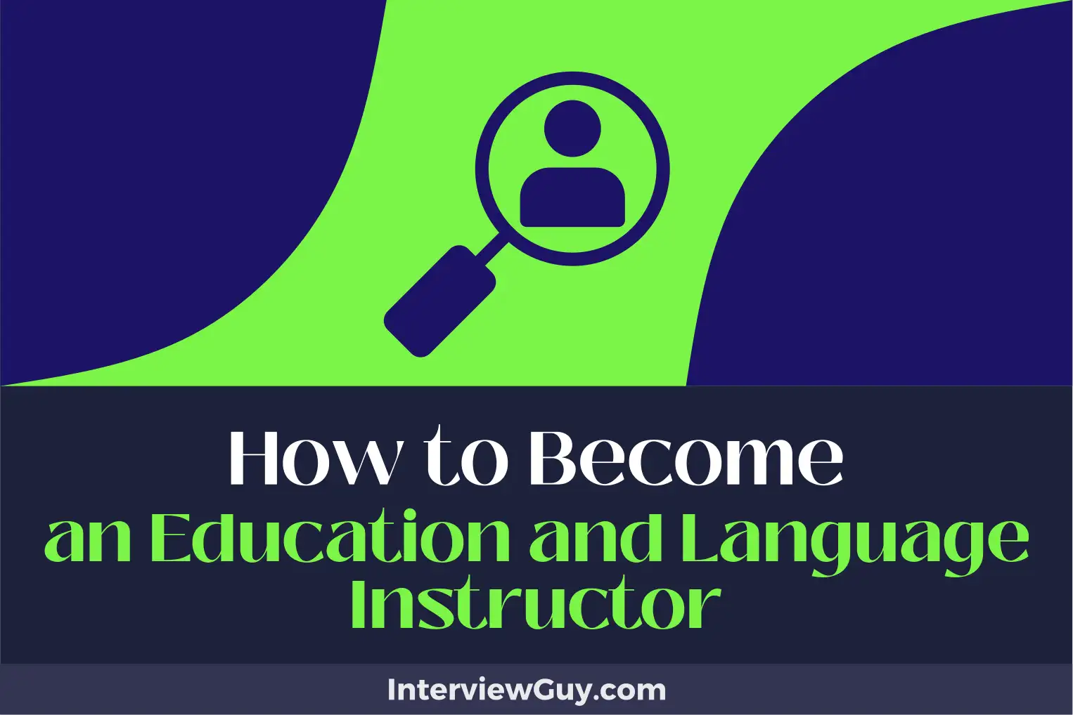 how to become an education and language instructor