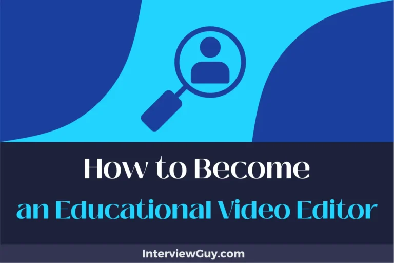 how to become an educational video editor