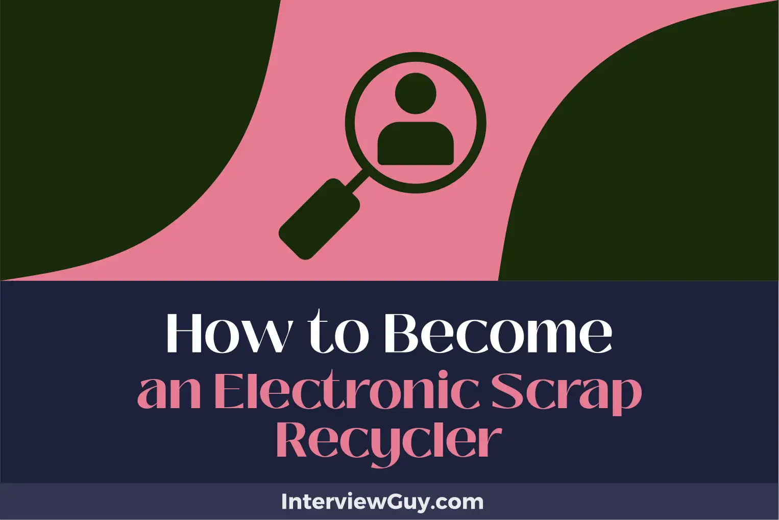 how to become an electronic scrap recycler