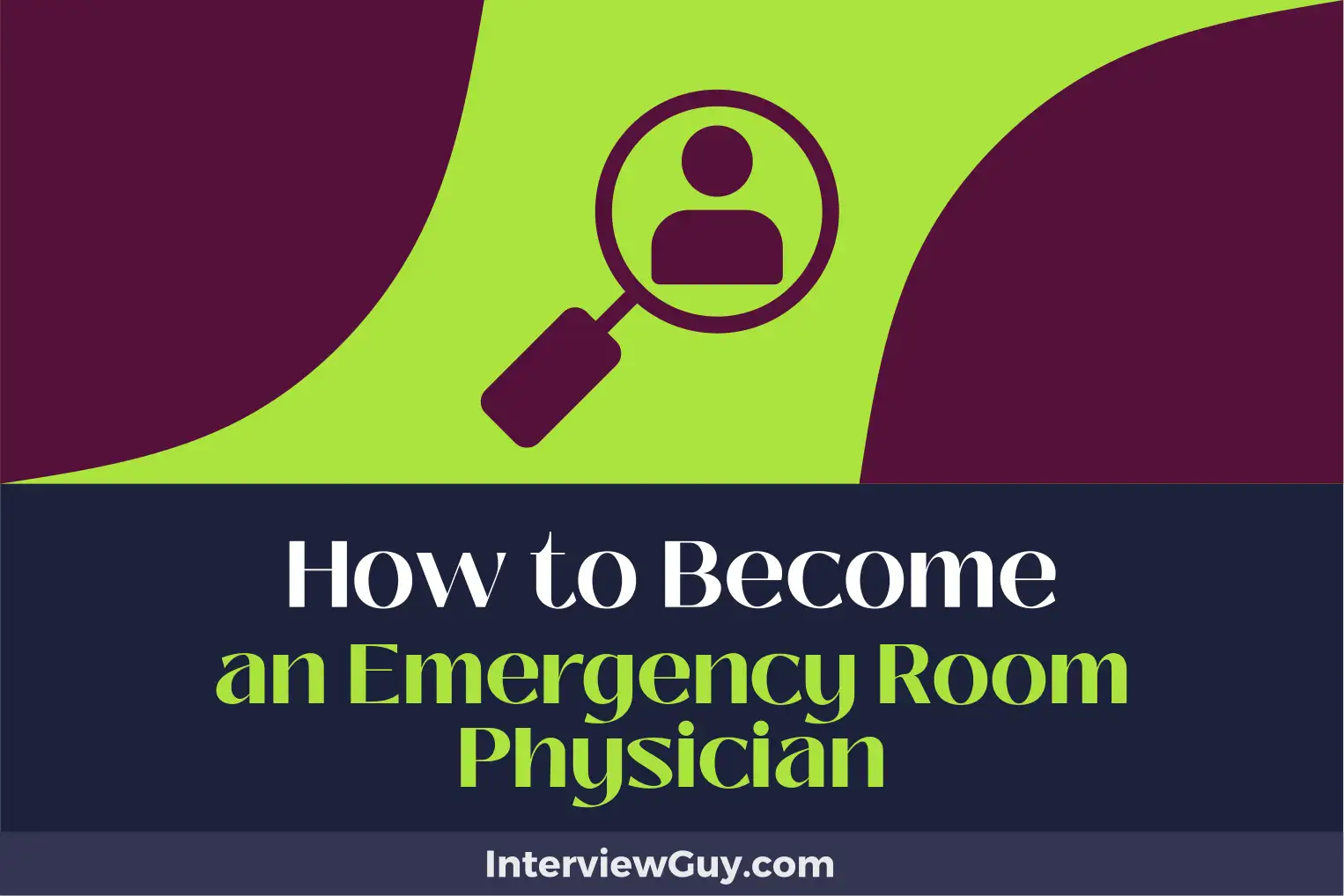 how to become an emergency room physician
