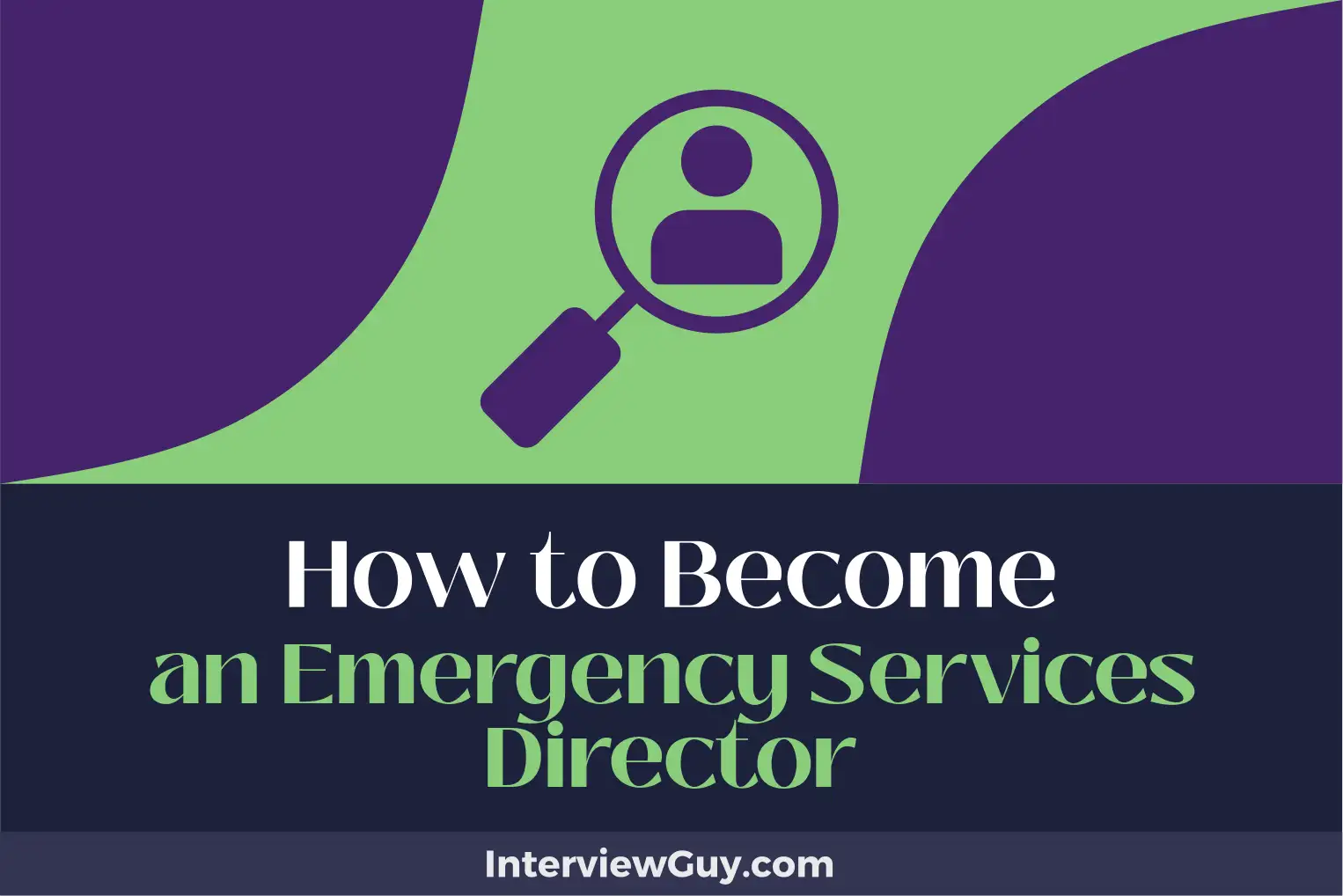 how to become an emergency services director