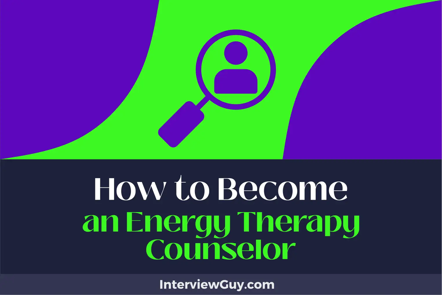 how to become an energy therapy counselor