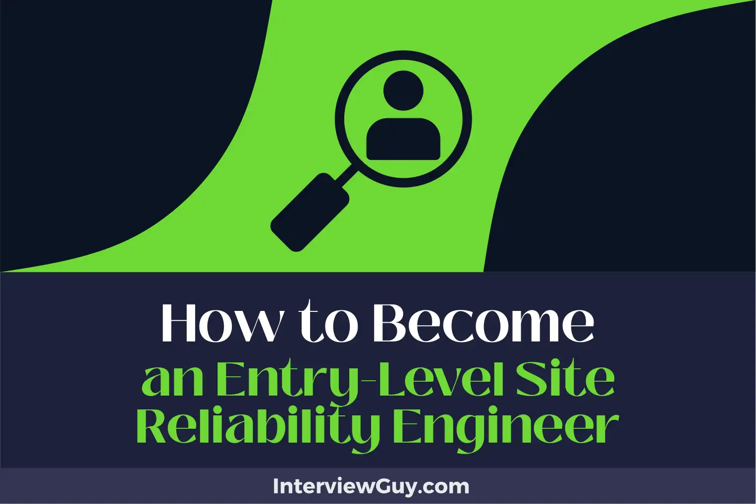 how to become an entry-level site reliability engineer