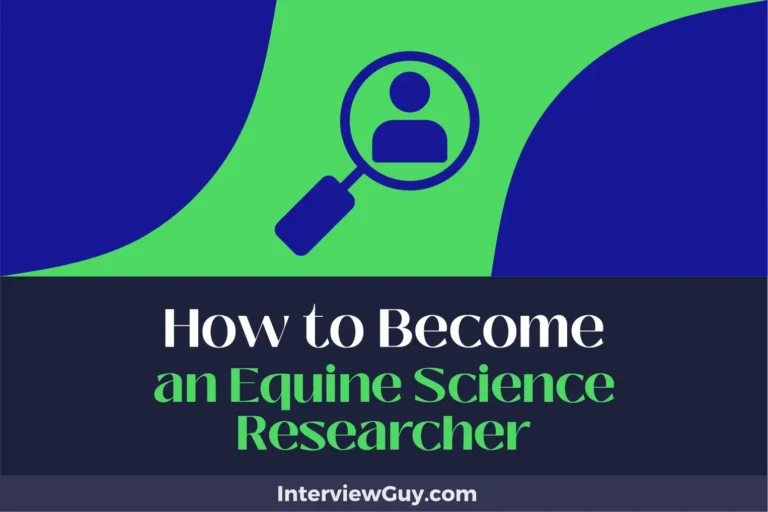 how to become an equine science researcher