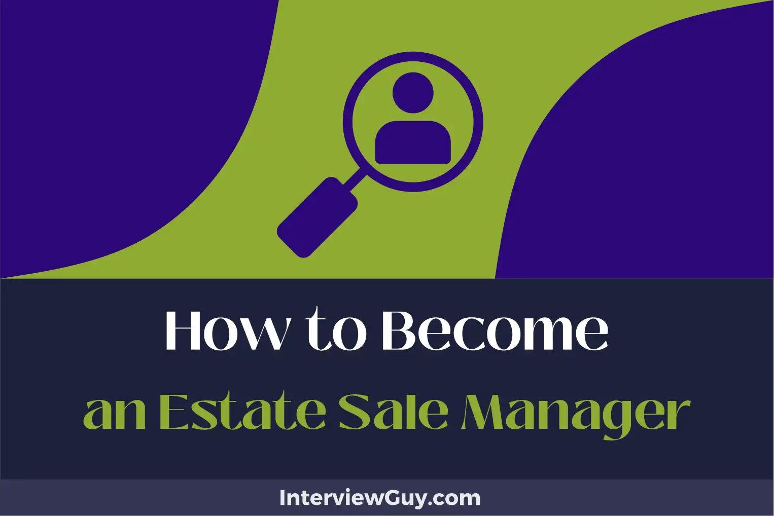 how to become an estate sale manager