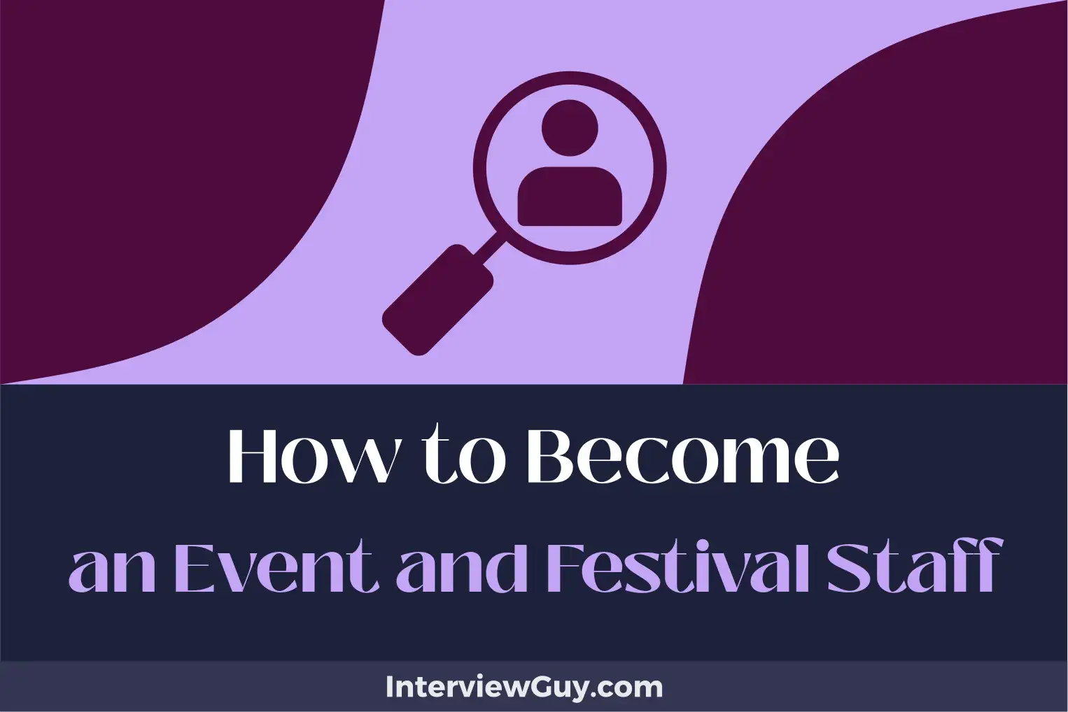 how to become an event and festival staff