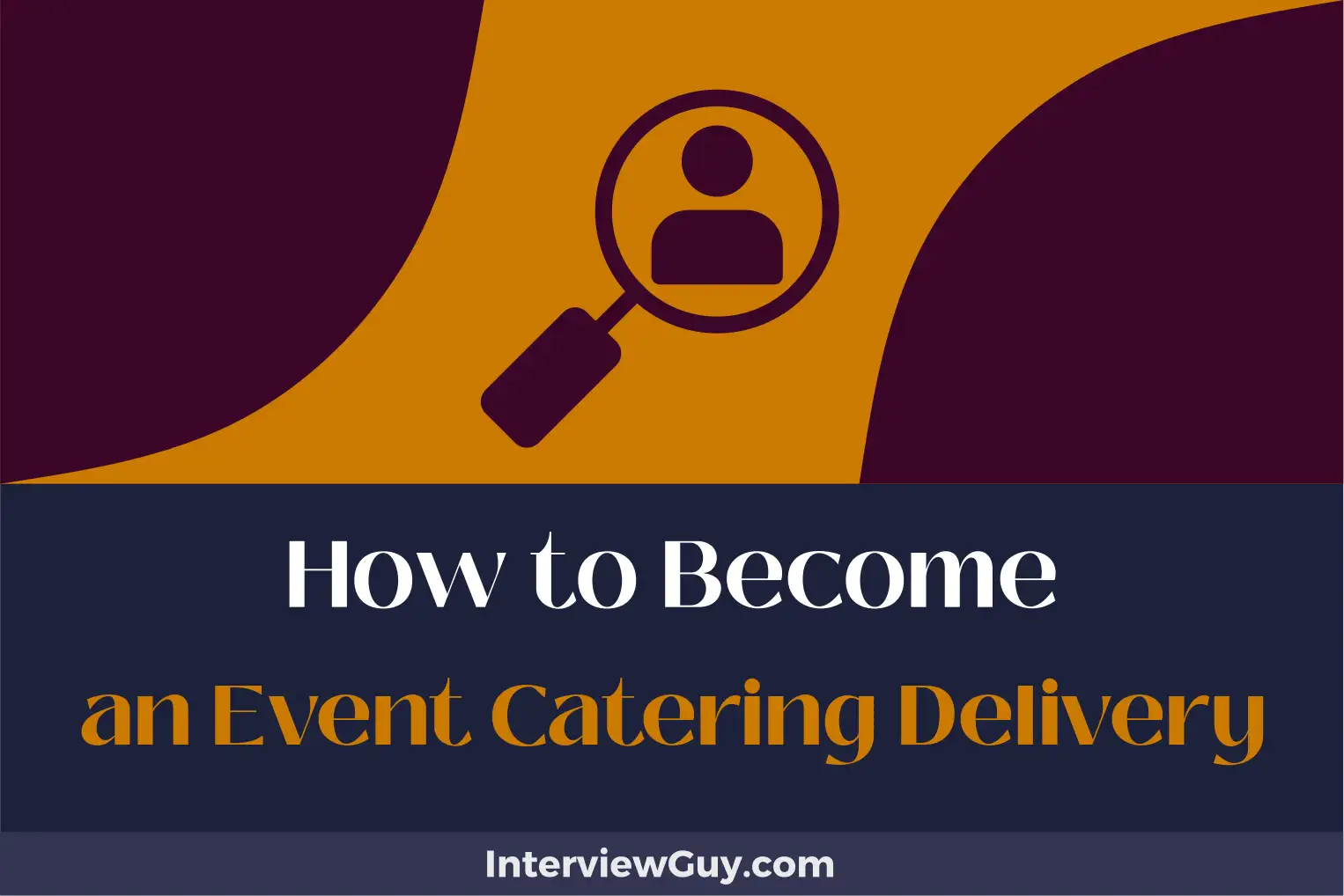 how to become an event catering delivery