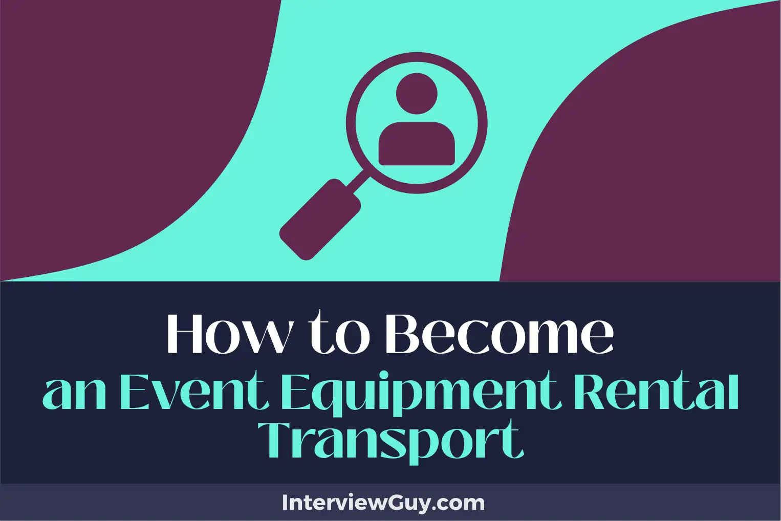 how to become an event equipment rental transport