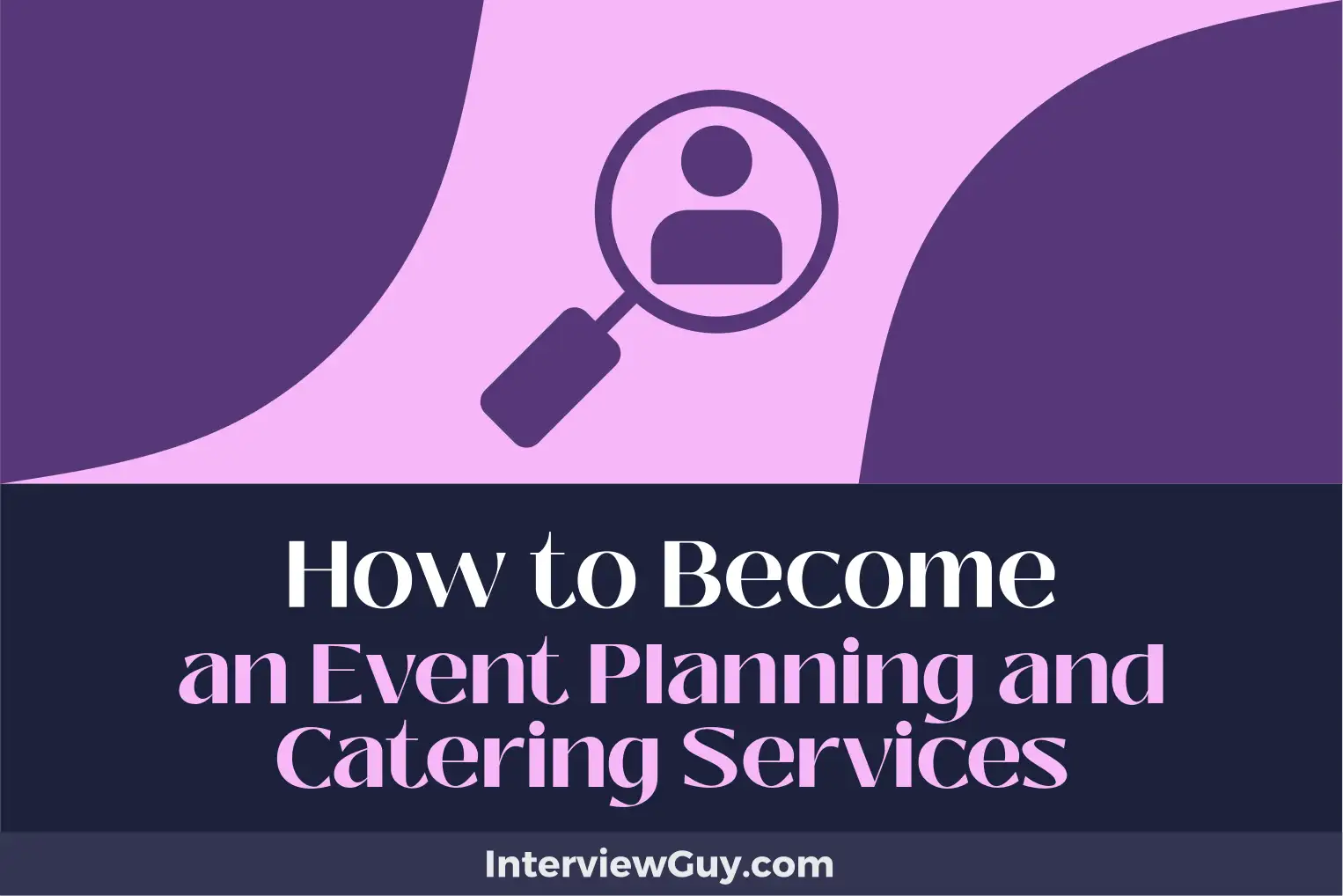 how to become an event planning and catering services