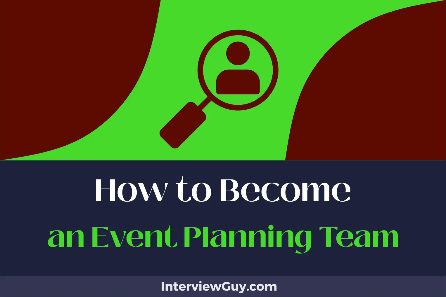 how to become an event planning team