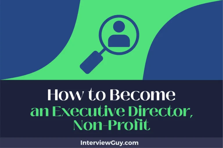 how to become an executive director, non-profit